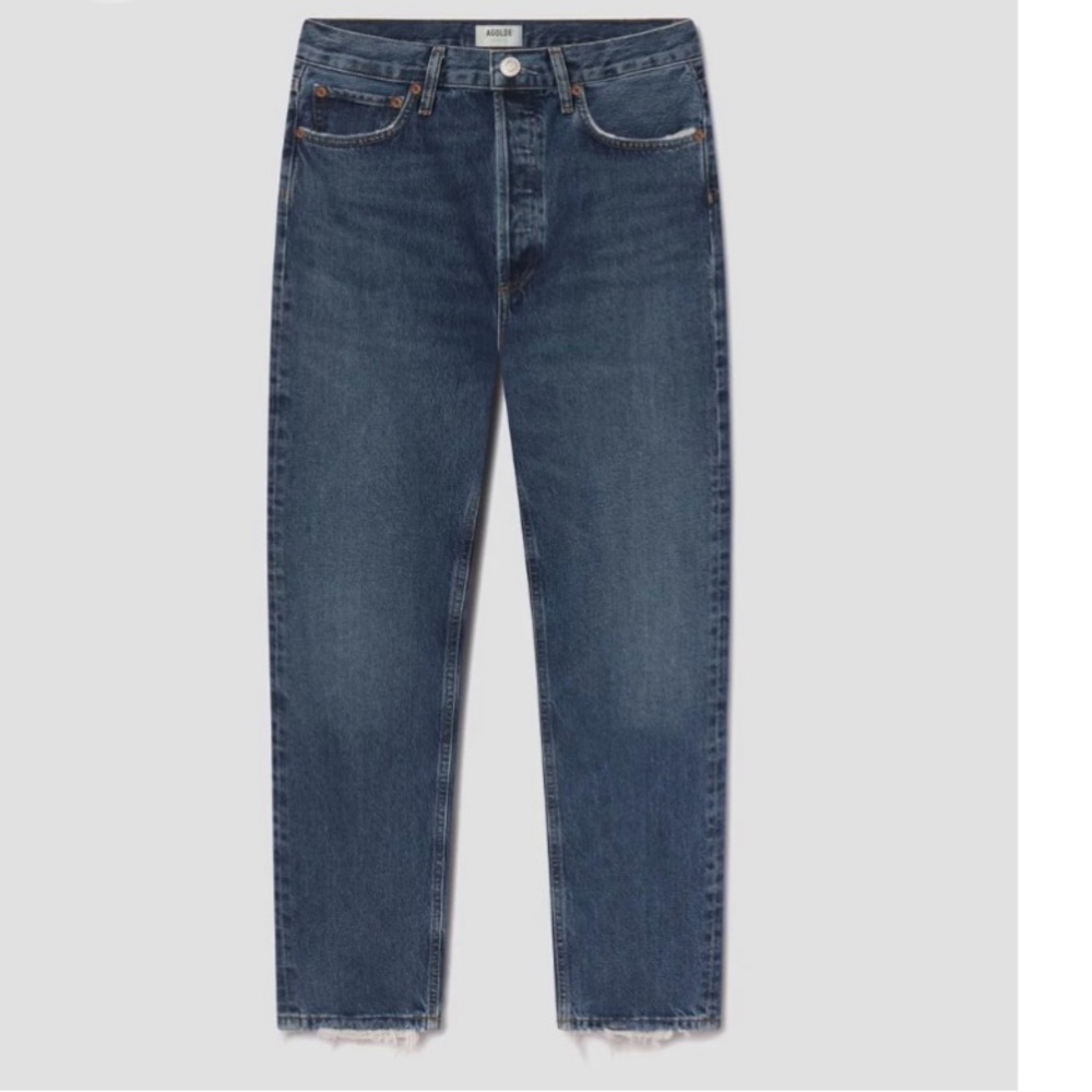 Agolde 90’s Pinch Waist Straight Jeans in Range, Size 25